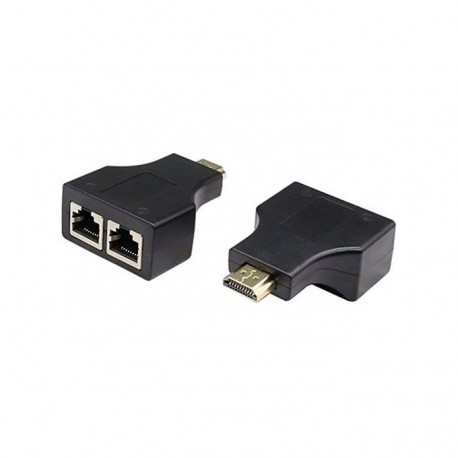 HDMI Extender 30M à travert 2 cable réseaux