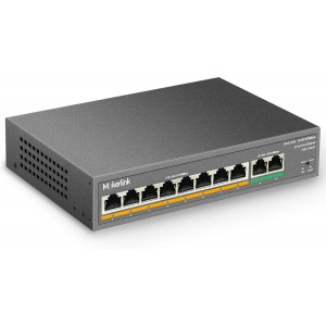 8-port PoE power switch