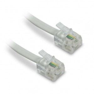 CÂBLE TÉLÉPHONIQUE RJ11 10M