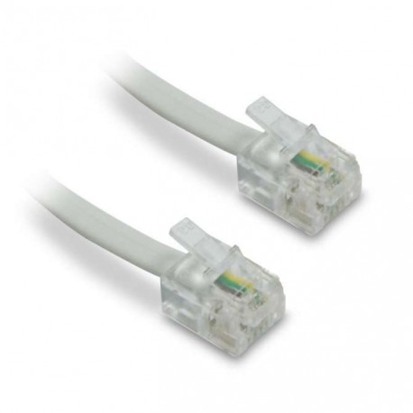 CÂBLE TÉLÉPHONIQUE RJ11 10M